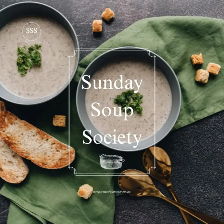 Fresh vegetables, legumes, and herbs arranged for hormone-balancing soup recipes