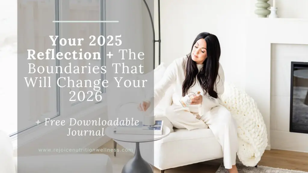 Perimenopause wellness journal for women over 35