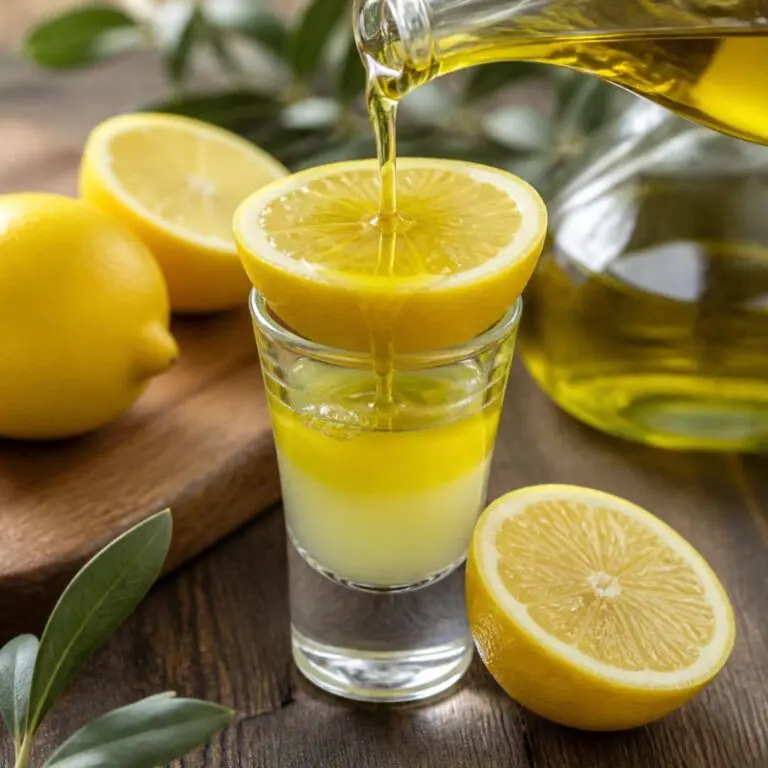 Peppery high polyphenol extra virgin olive oil for a morning shot