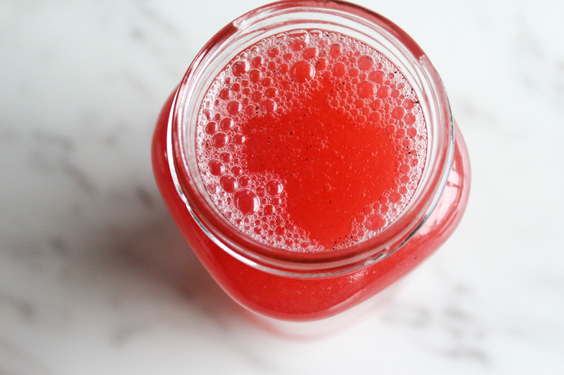Homemade Sparkling Rhubarb Soda Rejoice Nutrition and Wellness