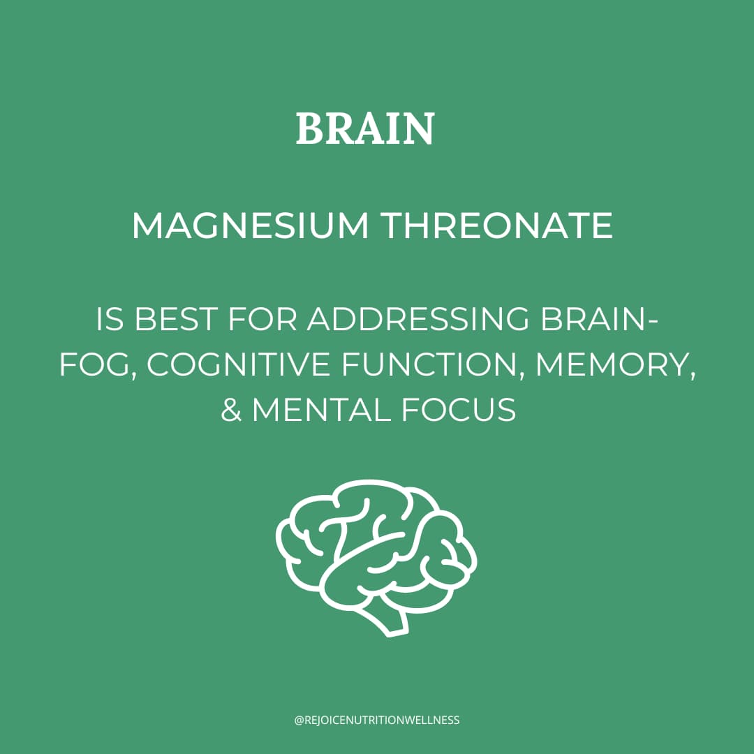 What Types of Magnesium Do You Need? Rejoice Nutrition and Wellness