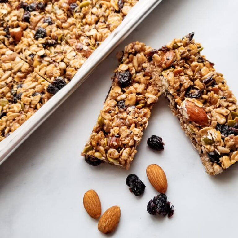 healthy muesli bars for hormones