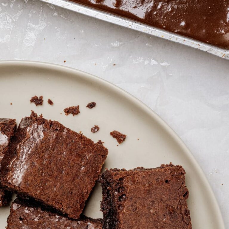 chia seeds, Brazil nuts, cacao powder and other hormone-supporting ingredients arranged for making perimenopause brownies