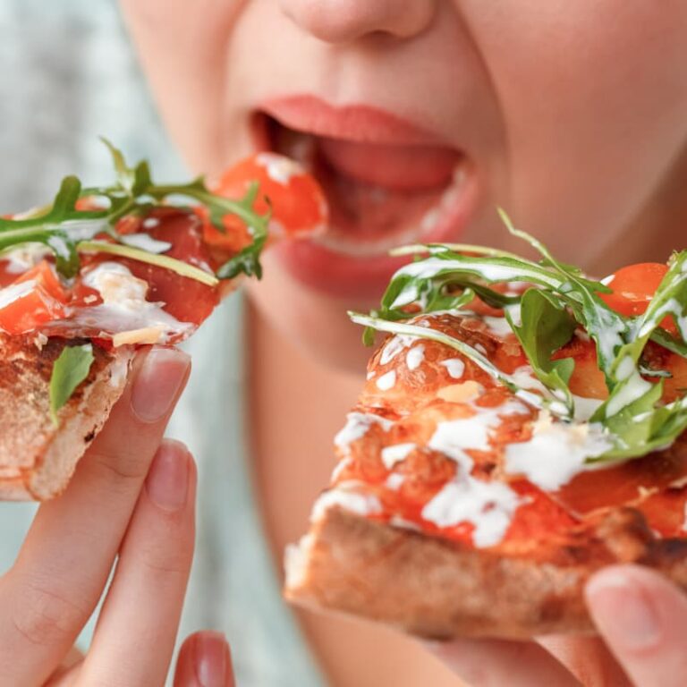 Infographic showing viral chia seed weight loss claims next to real research on blood sugar stability and satiety"